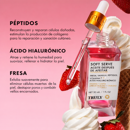 Aceite para después del afeitado Soft Serve