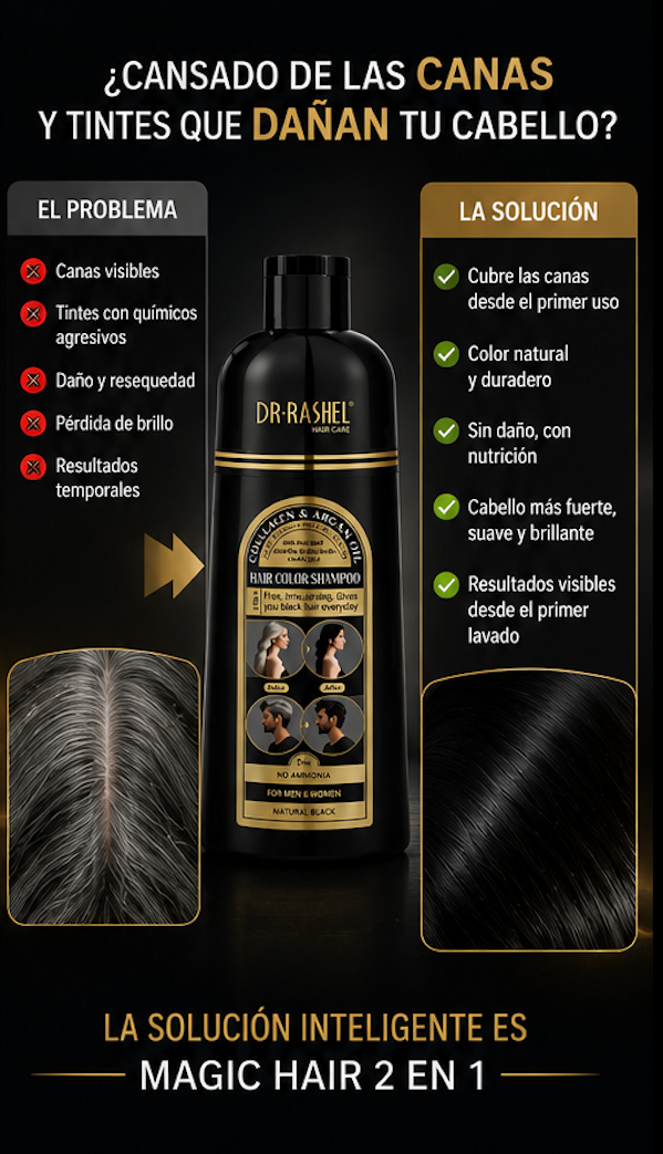 ✨ DR·RASHEL MAGIC HAIR 2 EN 1 ✨