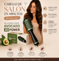 🥑✨ CEPILLO SECADOR Y MODELADOR AVOCADO 3D POWER ✨🥑
